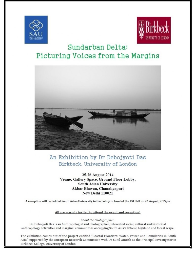 sundarban delta exhibition poster
